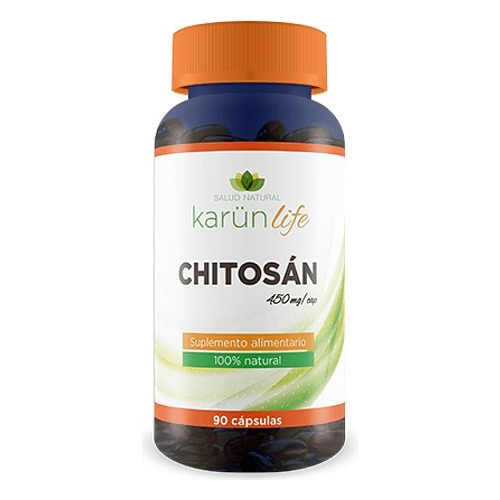 Chitosan Quemador De Grasa 90 Cáps. 450 Mg.