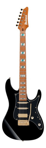 Guitarra Ibanez Tim Henson Thbb10 Thbb-10 Thbb 10 negra con guía para la mano derecha