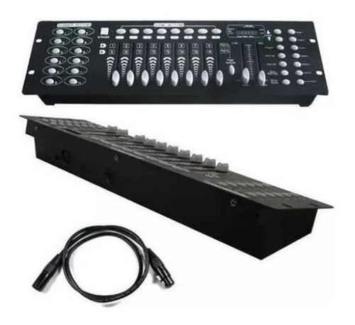 Mesa Controladora Dmx 512 Com Chave Polaridade 192 Canais