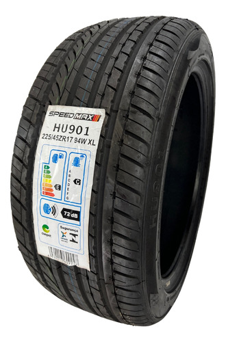 Kit De 4 Pneus Speedmax Hu901 Xl 225/45r17 94w