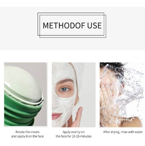 Imagen 9 de 10 de 2 Mascarillas De Té Verde Y Berenjena Control De Aceite