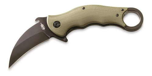 Bucknbear D2 Cuchillo Plegable Táctico Con Clip De Bolsillo 