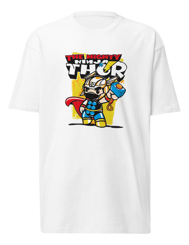 Playera El Mitico Thor Dios Del Trueno Con Su Martillo