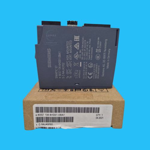 Siemens 6es7 134-6hd01-0ba1 Modulo Entrada Analogic Original
