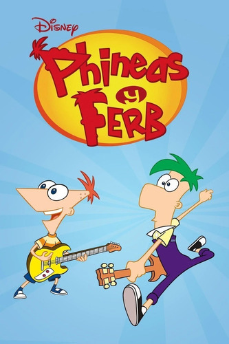 Poster Phineas Y Ferb 40x70 Vinilo Premium