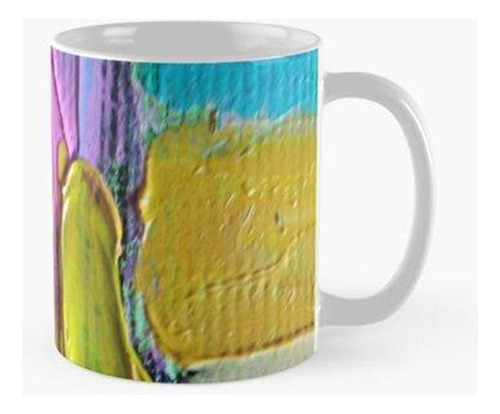 Taza X4 Fragmento De Un Cuadro Dibujado Con Pinturas Al Óleo