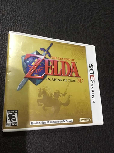Videojuego The Legend Of Zelda Ocarina Of Time 3d Para 3ds