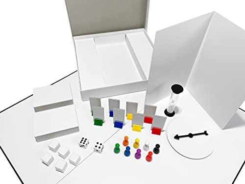 Create Your Own Board Game Set  Diy Kit With Blank Game Boa