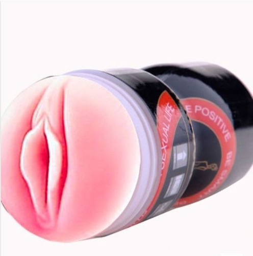 Masturbador Para Hombre Vagina Tarro Discreto Material Suave