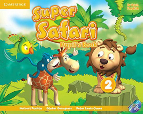 Super Safari 2 - Pupil's Book With Dvd-rom