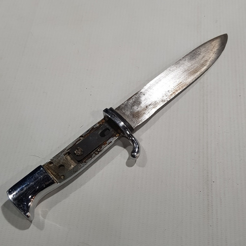 Imagen 6 de 10 de Antiguo Cuchillo Caza A Restaurar Con Vaina Mag 59755