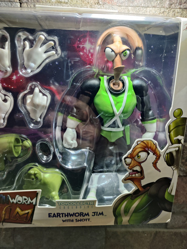 Figura Earthworm Jim Groovy (Usado)
