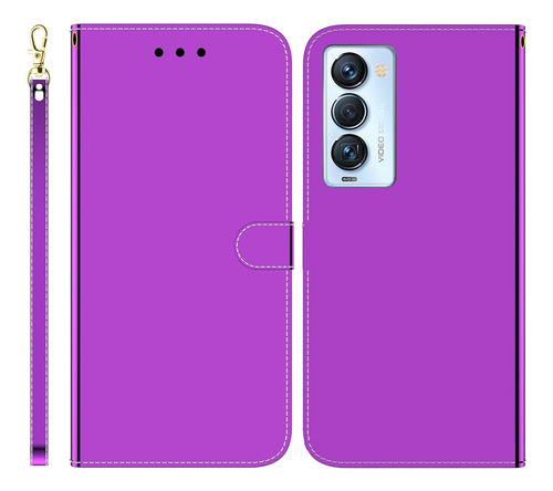 Funda Espejo Imitado Para Tecno Camon 18 Premier