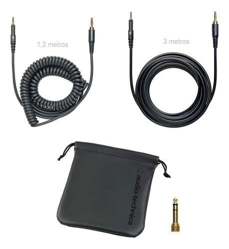 Fone De Ouvido Over-ear Audio-technica M-series Ath-m40x Pre