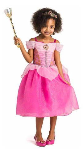 Disfraz Vestido Princesa Aurora Talla 4 Disney Store Usa