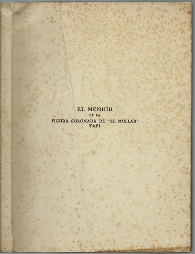 El Menhir - Buffo, Guido