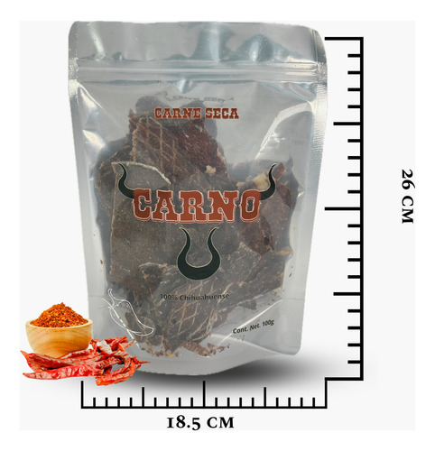 Carne Seca Chile Quebrado Carno