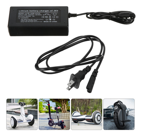 Adaptador De Repuesto De Litio Para Scooter Eléctrico De 2 R