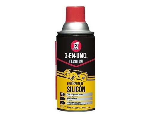 Lubricante De Silicón 3-en-uno Técnico 284ml