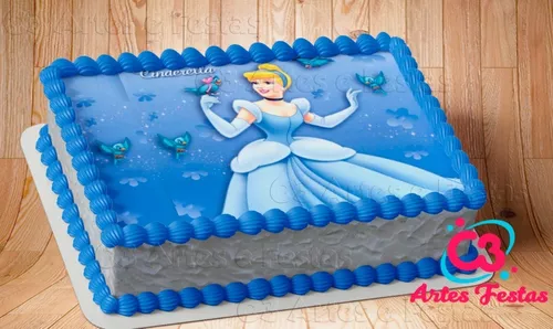 Princesas Disney M05 - Papel De Arroz Para Bolo Comestível