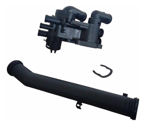 Kit Tubo Agua C/brida T A Crossfox 1.6 07-17 C/pipa C/term