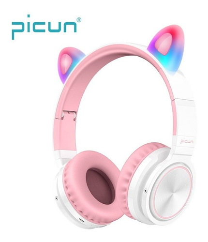 Auriculares Tipo Gato Para Niñas 