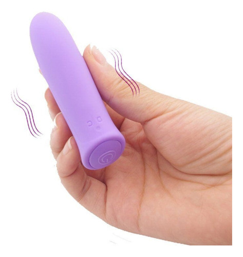 Mini Vibrador Estimulador Recargable Usb Bala Vibradora