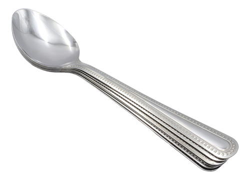 A Juego De Cuchara Sopera Elegante 24 Piezas Acero