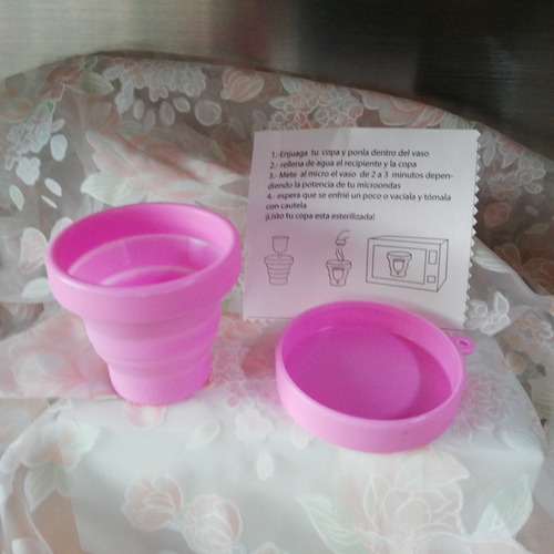 Vaso Esterilizador Para Copa Mestrual Chupones Microondas