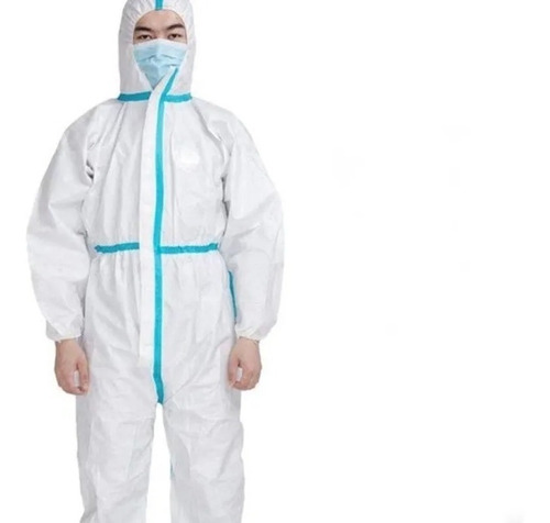 Imagen 4 de 7 de Traje Overol Biológico Medico Lavable Reusable Antiestático.