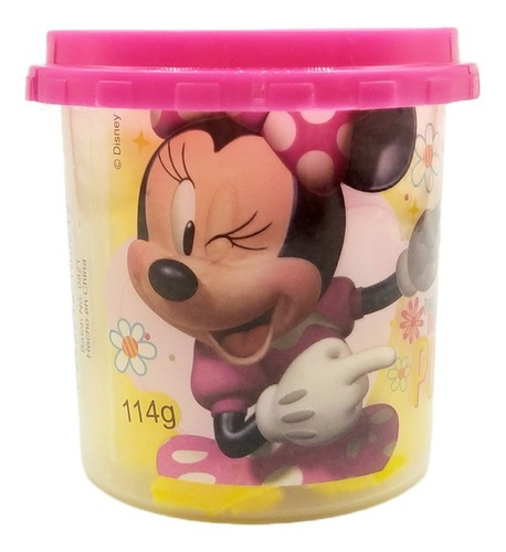 Imagen 4 de 5 de Plastilina Disney Masa Para Moldear 114 G Minnie Mouse