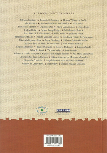 Machado y Rosa: lecturas críticas, de (organizadora) Scarpelli, Marli Fantini. Editorial Ateliê Editorial Ltda - EPP, tapa blanda en portugués, 2010