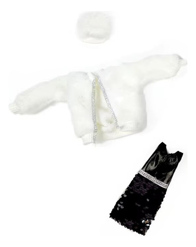 Ropa Para Muñeca Barbiee Zapatos Buzo Juguete