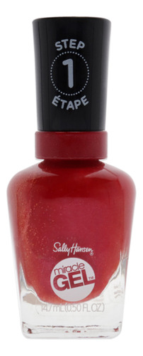 Esmalte De Uñas Sally Hansen Miracle Gel 446 Red-y Set Run 1