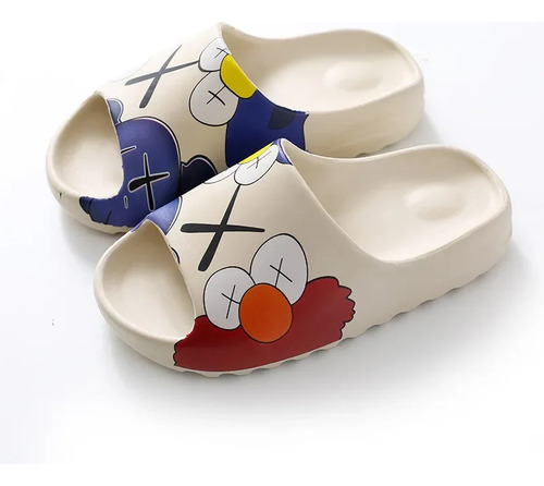 Zapatillas Con Letras De Eva Para Hombre, Parte Inferior Gru