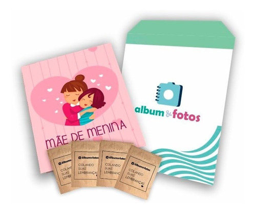 Álbum De Fotos Lembrança Personalizado Dia Das Mães
