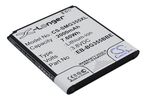 Bateria Compatible Samsung G355 Galaxy Core Lite G355h
