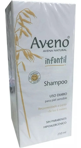 Aveno Shampoo Infantil X 250 Ml Para Piel Sensible