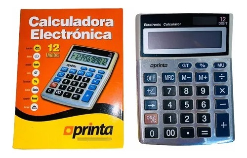 Calculadora 12 Dígitos - Printa