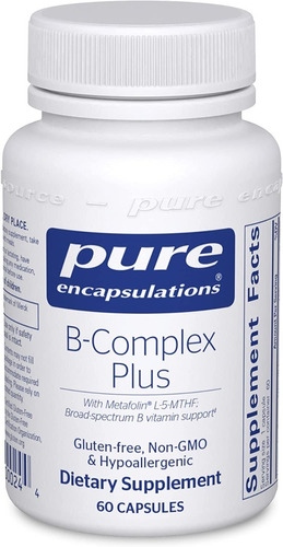 Complejo B 60cap Pure Encapsula - Unidad a $4298