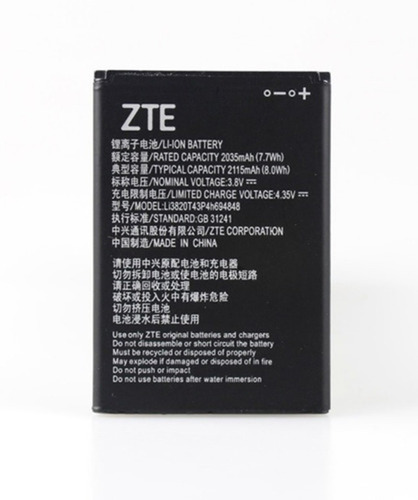 Bateria Pila Zte Maven 3 Z835 N9136 Z851 Tienda