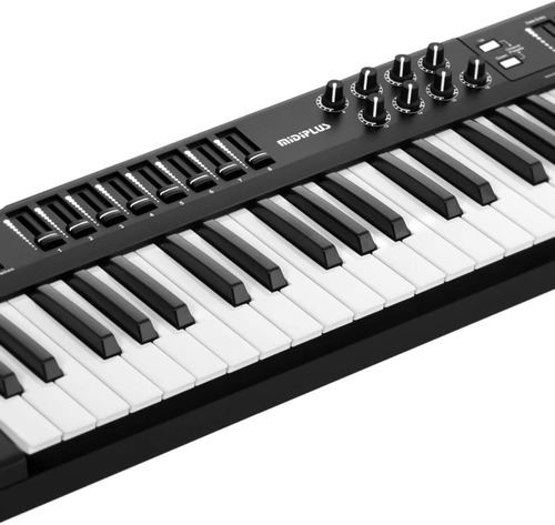 Imagen 5 de 8 de Midiplus Origin 62 Teclado Midi Usb 61 Teclas Sensitivo