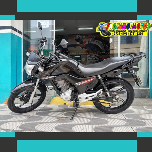 Honda Cg 160 Fan Esdi 2017 Preta Novíssima!!!
