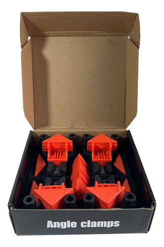 Set Completo Prensa Abrazadera Esquinero 60 90 120 Grados