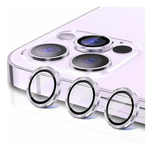 Vidrio Protector De Cámaras Premium Para iPhone 15 Pro/ Max
