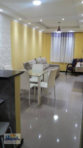 Imagem 3 de 22 de Apartamento Com 1 Dormitório À Venda, 39 M² Por R$ 250.000 - Aviação - Praia Grande/sp - Ap0343