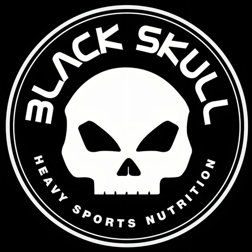 Whey Protein 100% HD Black Skull Refill Gourmet Mass Gain, sabor a helado de vainilla, 450 g