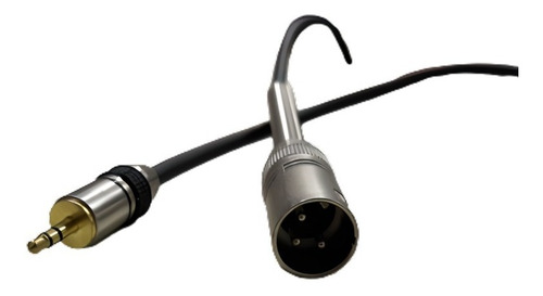 Cable Xlr Canon Macho A Plug 3.5mm 3 Metros