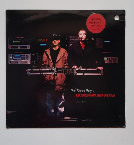 Pet Shop Boys Dj Culture 12  Vinilo Usa 91 Mx