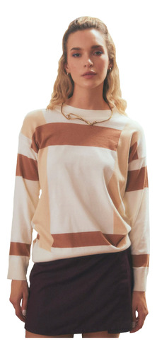 Sweater Rayado Tricolor